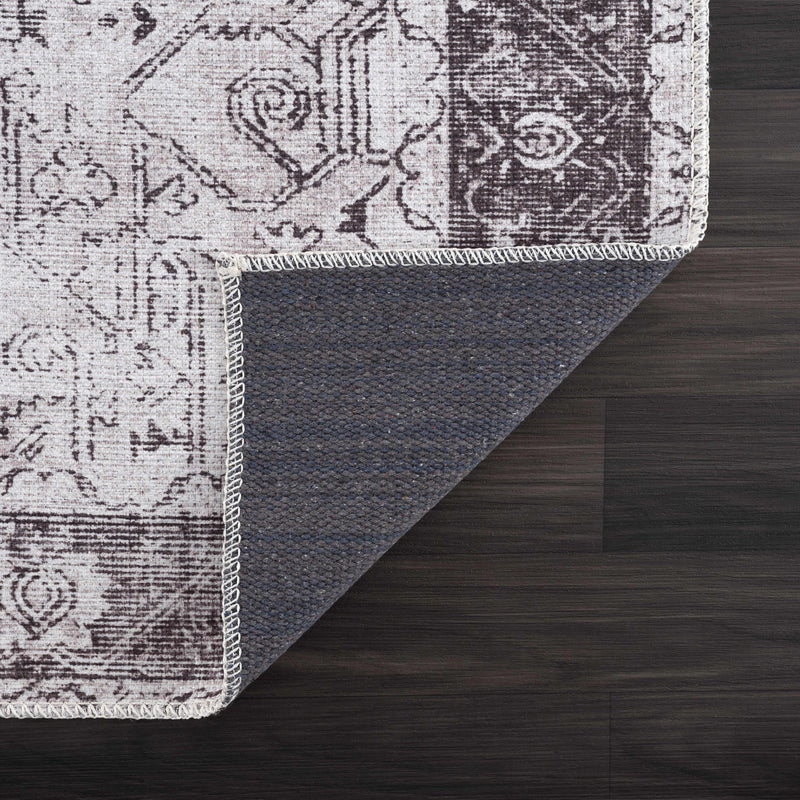 Kyan Gray Washable Rug-4