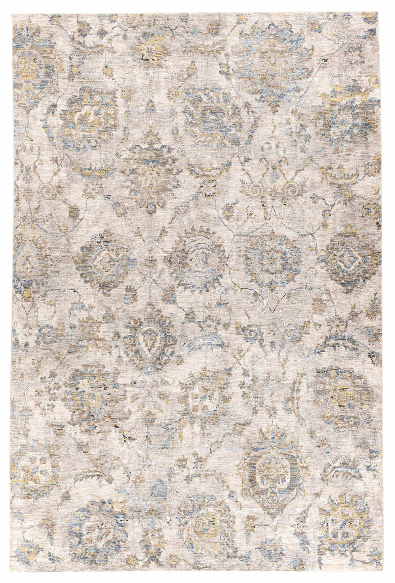 Morinville Teal Floral Rug-6