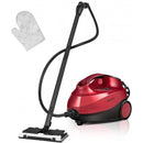 2000W Heavy Duty Multi-purpose Steam Cleaner Mop with Detachable Handheld Unit-Red - Color: Red