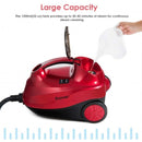 2000W Heavy Duty Multi-purpose Steam Cleaner Mop with Detachable Handheld Unit-Red - Color: Red