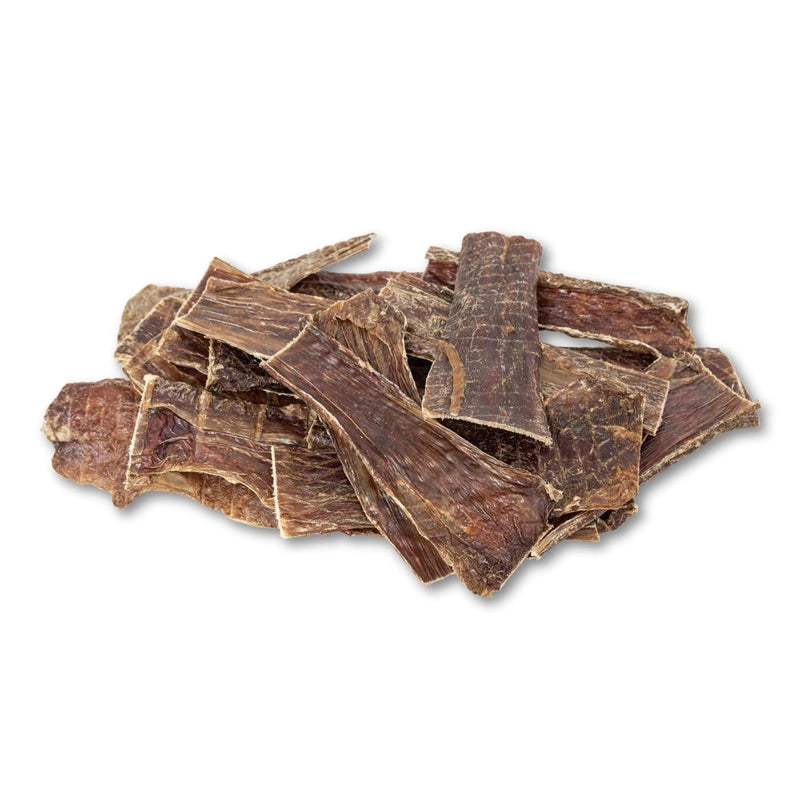 All-Natural Beef Gullet Flats/Strips Dog Treats 6" (12-Pack)-2