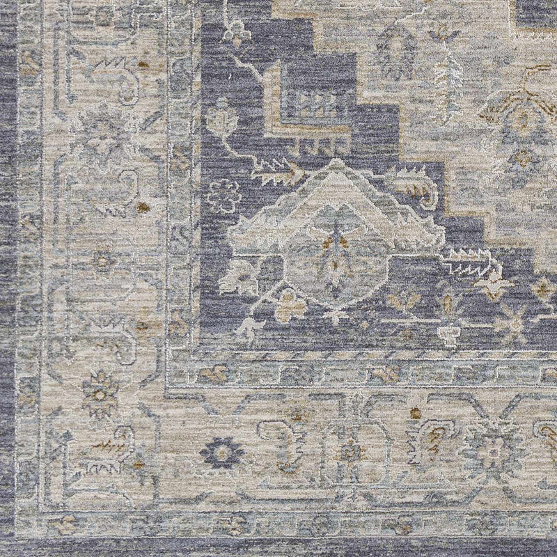 Sample Sema Blue Medallion Rug-0