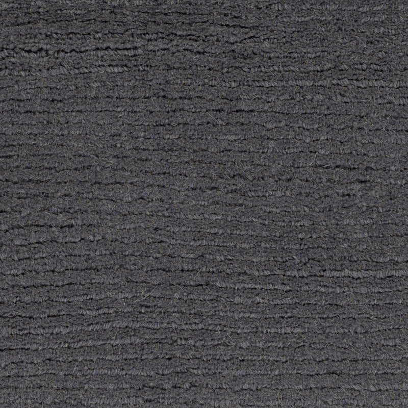 Sample Brockton Solid Wool Charcoal Area Rug-0