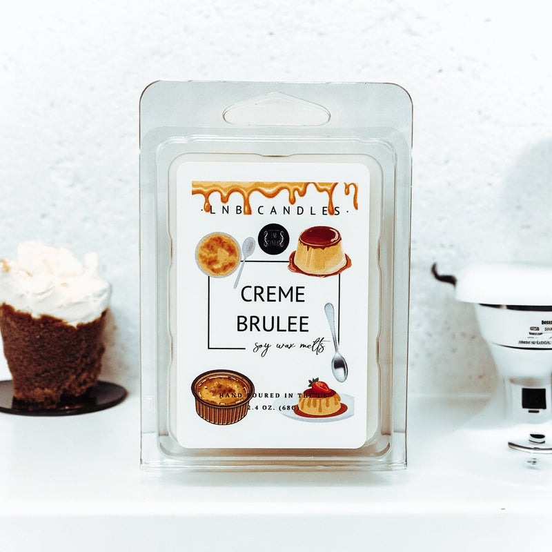 Creme Brulee Scent Wax Melts Tarts 3 PACK-0