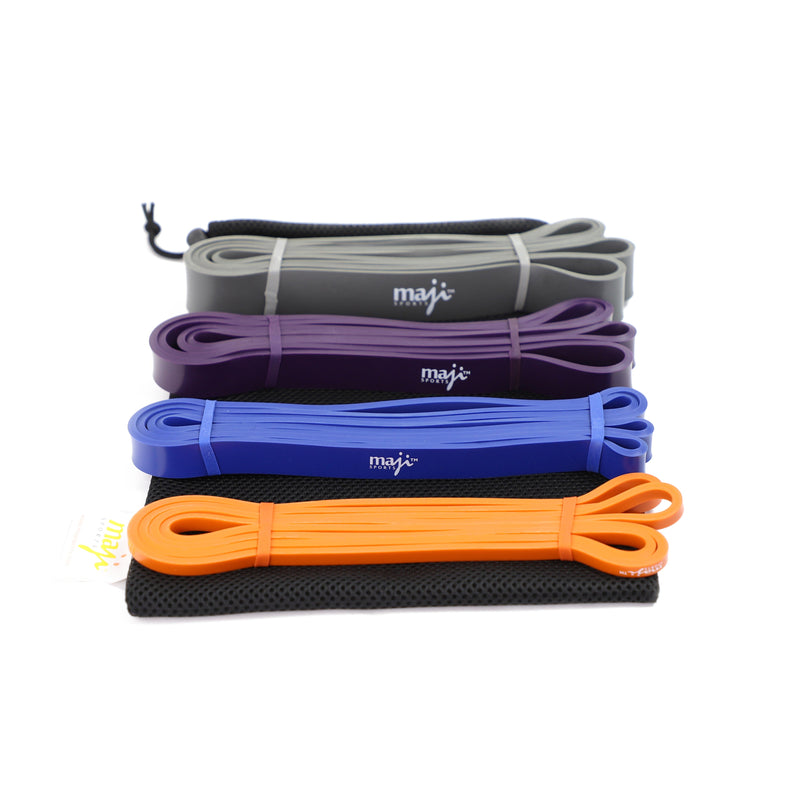 Pack Of Four Full Body Workout Super Bands-1