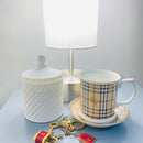 CUP OF TEA Luxury Candle White Tea Scent Calming Relaxing-1