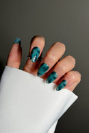 Emerald Amber | Soft & Durable Press-On Nails-3