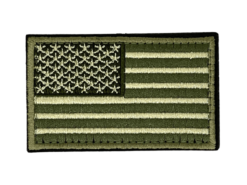 Tactical USA Flag Patch with Detachable Backing-0