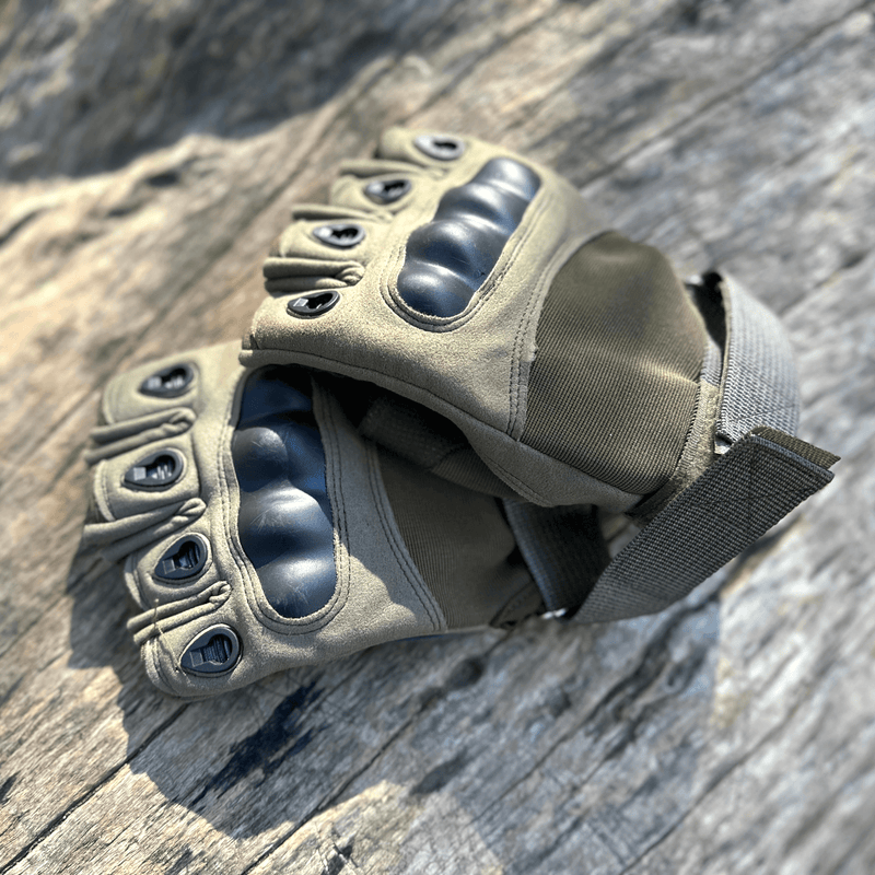 Tactical Fingerless Airsoft Gloves for Outdoor Sports, Paintball, and Motorcycling-4