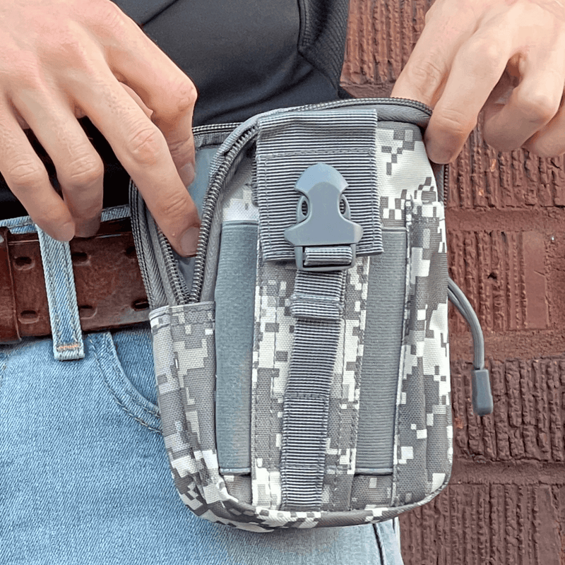 Tactical MOLLE Pouch & Waist Bag for Hiking & Outdoor Activities-8