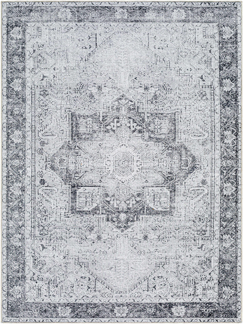 Kyan Gray Washable Rug-6