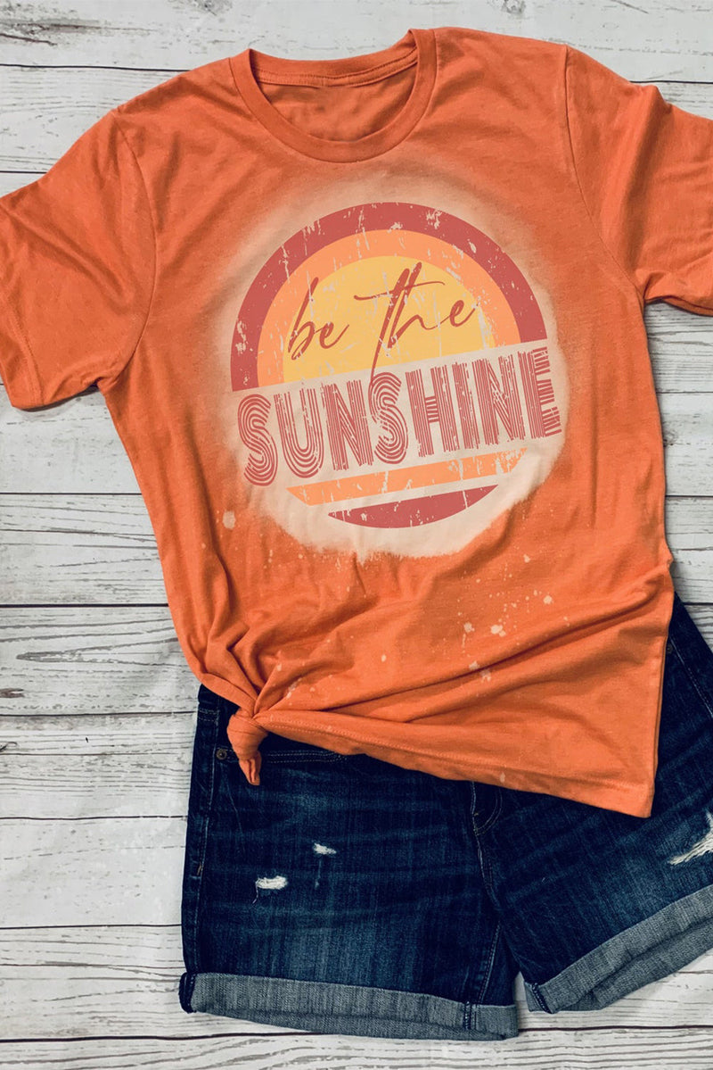 Be The Sunshine Graphic Crewneck Tee-3