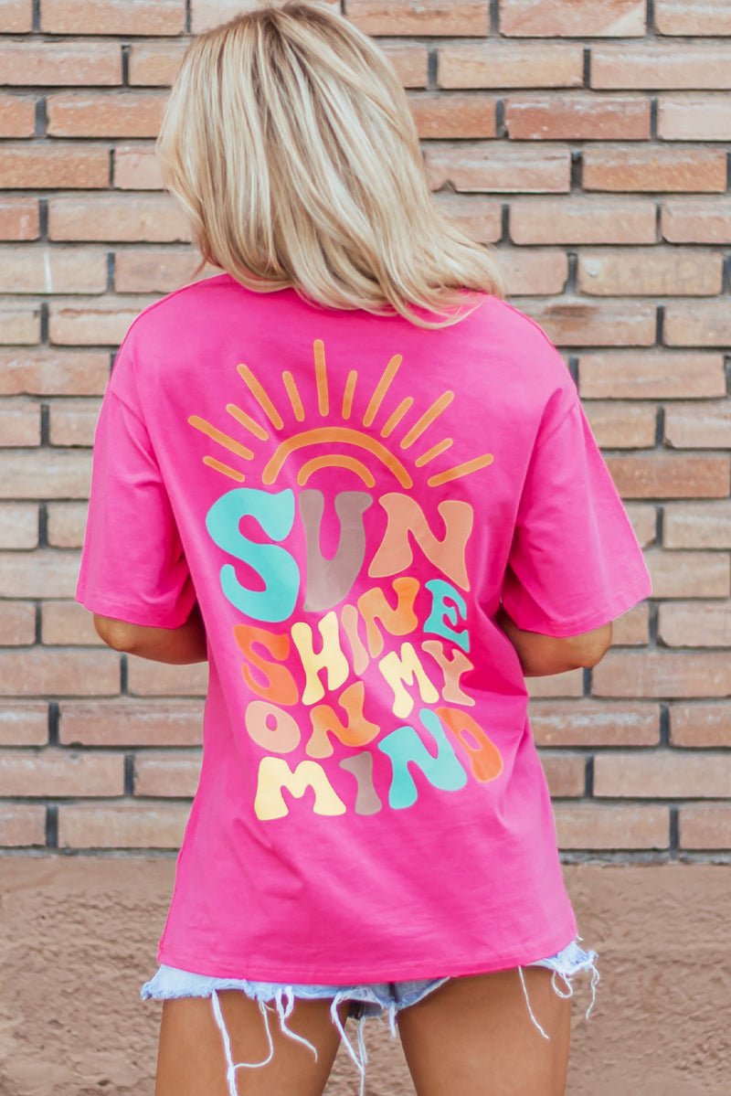 SUNSHINE ON MY MIND Graphic Tee-4