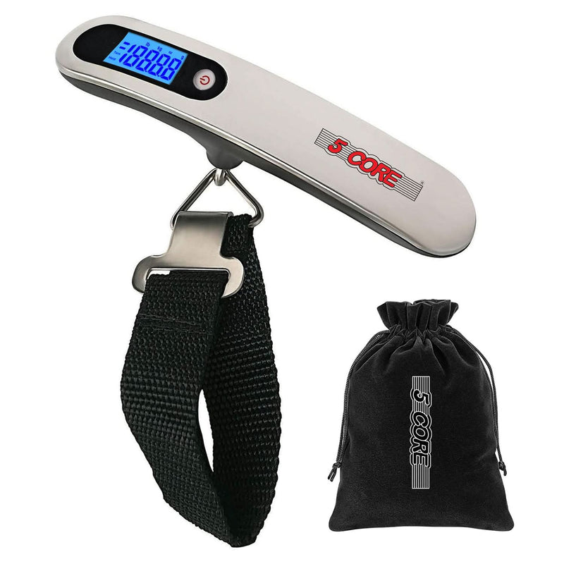 5Core Digital Luggage Scale Weight Scale Travel Hanging Baggage Weighing Machine-0