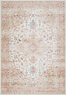 Sample Lotan Pink Medallion Washable Area Rug-0