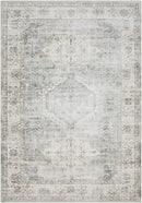 Sample Laran Sage Distressed Washable Area Rug-0