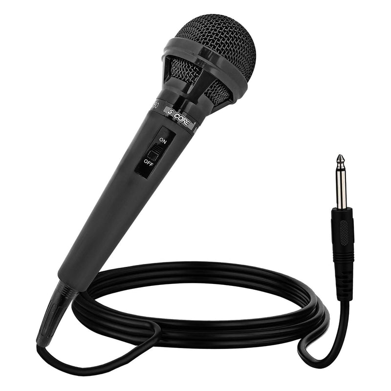 5Core XLR Microphone Dynamic Mic Karaoke Singing Studio Mics Handheld Microfono-0