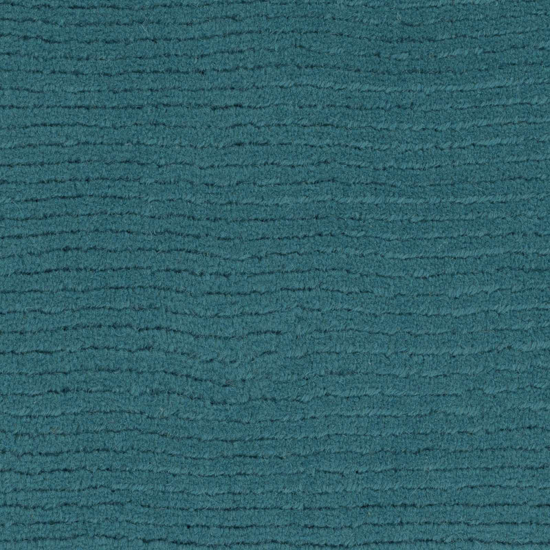 Sample Brockton Solid Wool Teal Area Rug-0