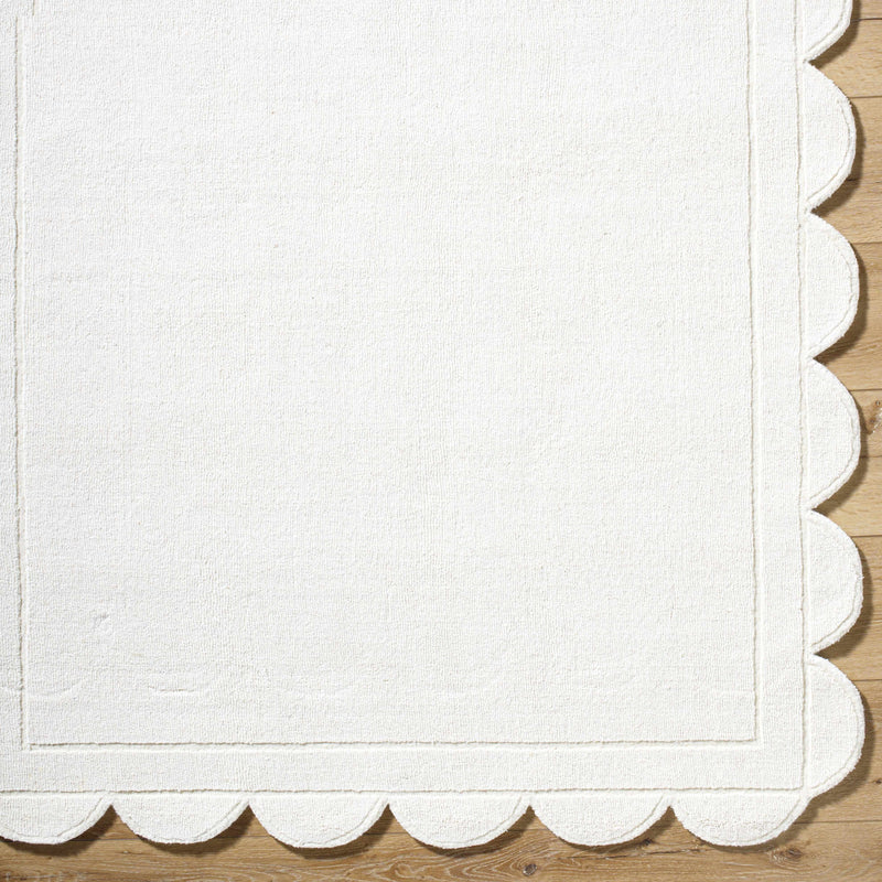 Sample Uhuro White Geometric Area Rug-0