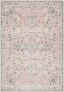 Sample Meyly Pink Washable Area Rug-0