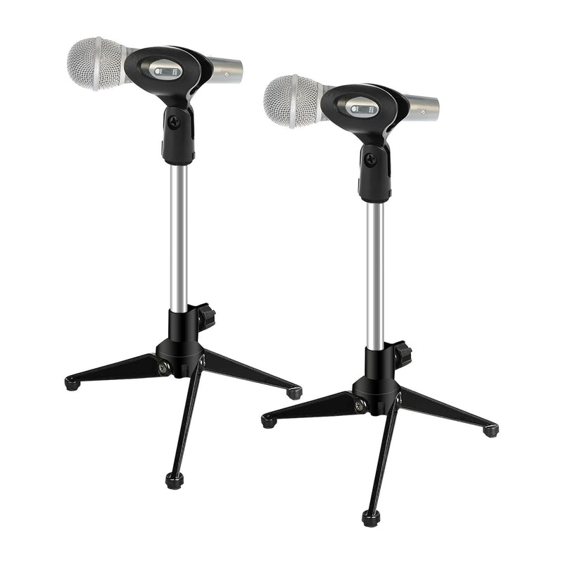 5Core Desktop Mic Stand Tripod Universal Desk Microphone Holder Table Top Stands-5