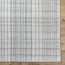 Sample Nissa Gray Blue Checkered Area Rug-0