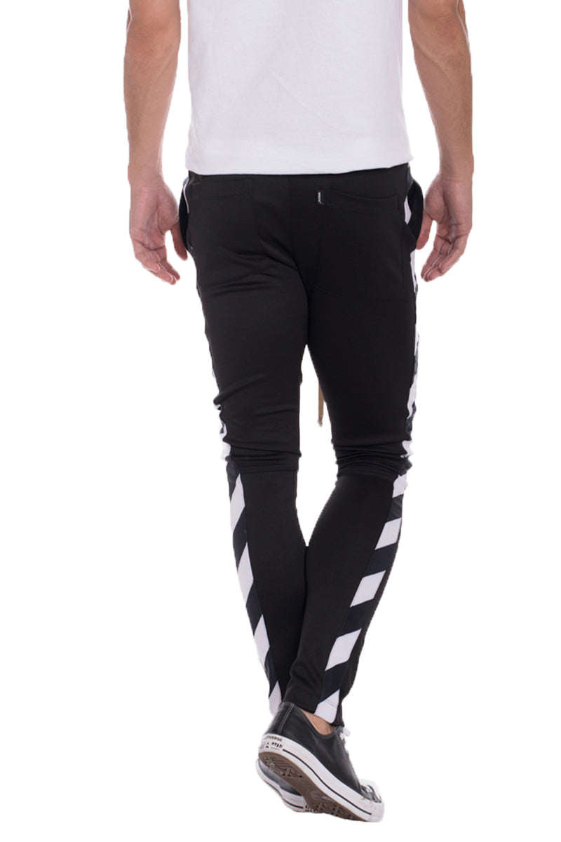 DIAGONAL TRACK PANTS-2