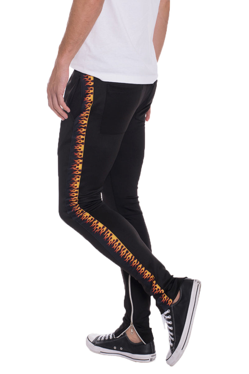 FLAME TRACK PANTS-1