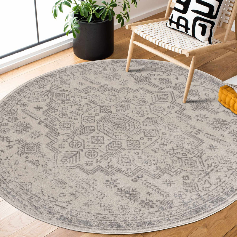 Tigried Ivory & Gray 2323 Area Rug - Clearance-3