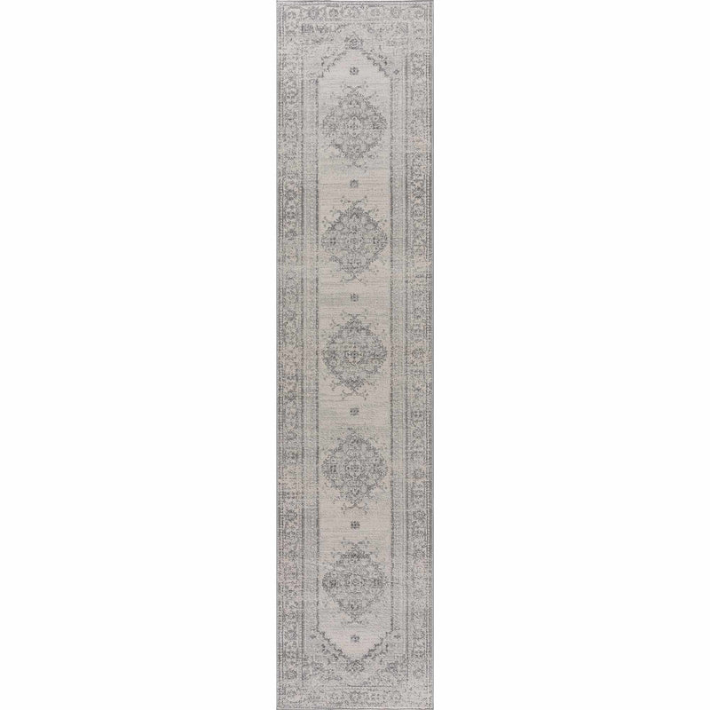 Ivory & Gray Medallion Rug TGS2315-5