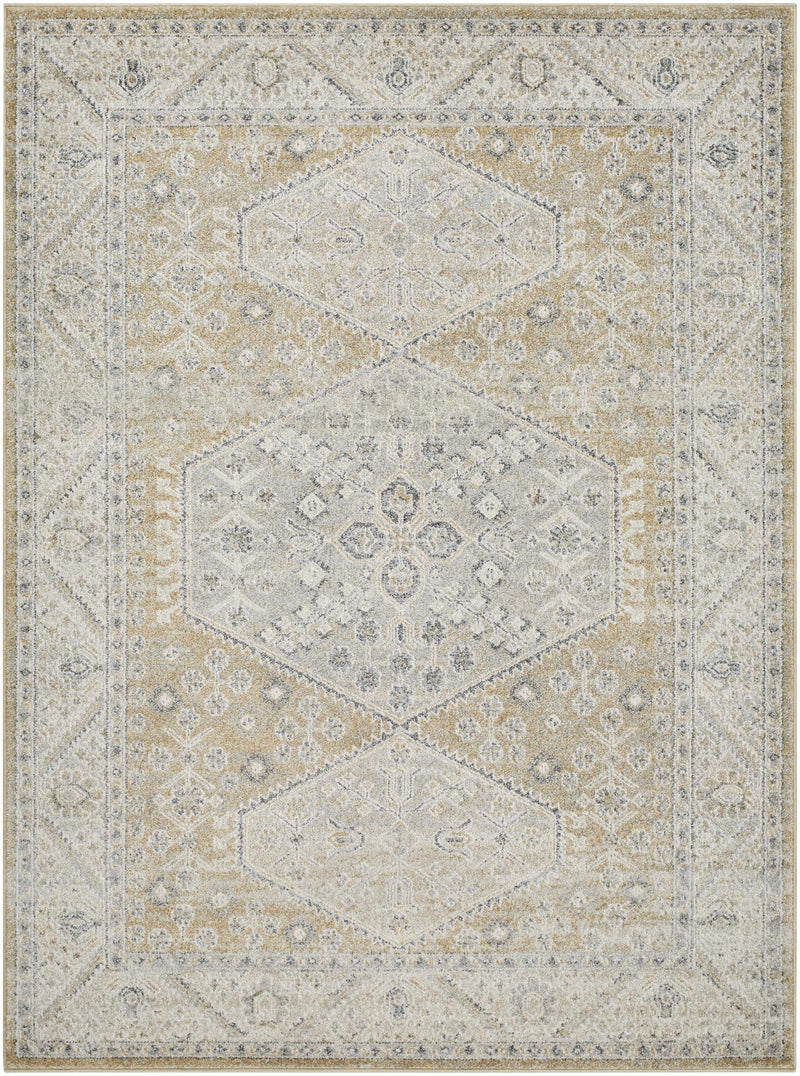 Sample Nydia Beige Medallion Area Rug-0