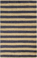 Sample Ilkay Beige & Black Jute Area Rug-0