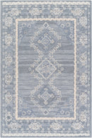 Sample Alena Gray Blue Wool Blend Area Rug-0