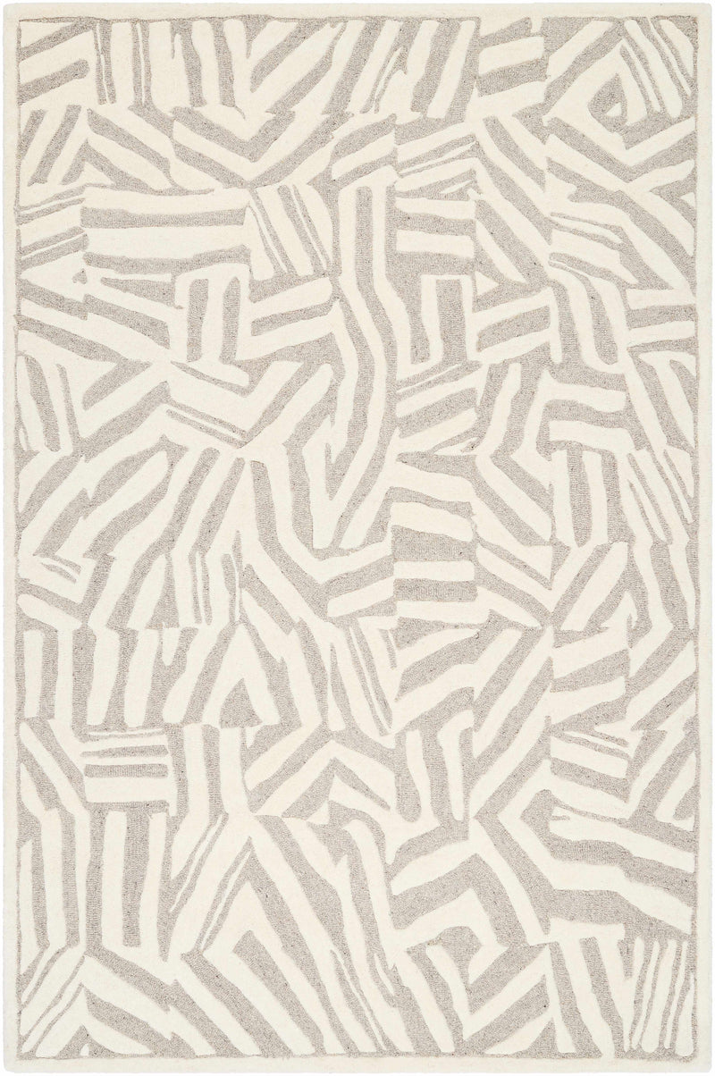 Sample Avian Cream Wool Area Rug-0