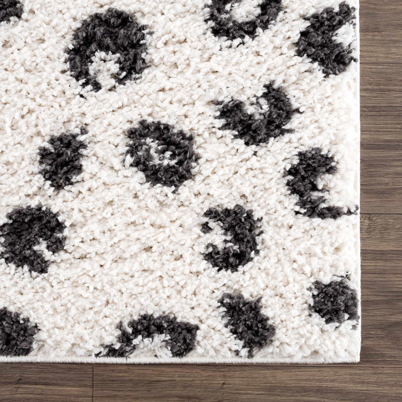 Sample Zhen Black Spots Leopard Rug-0