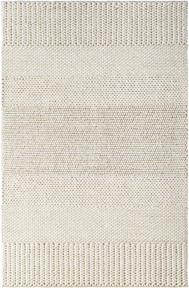 Sample Nimai Cream Wool Area Rug-0