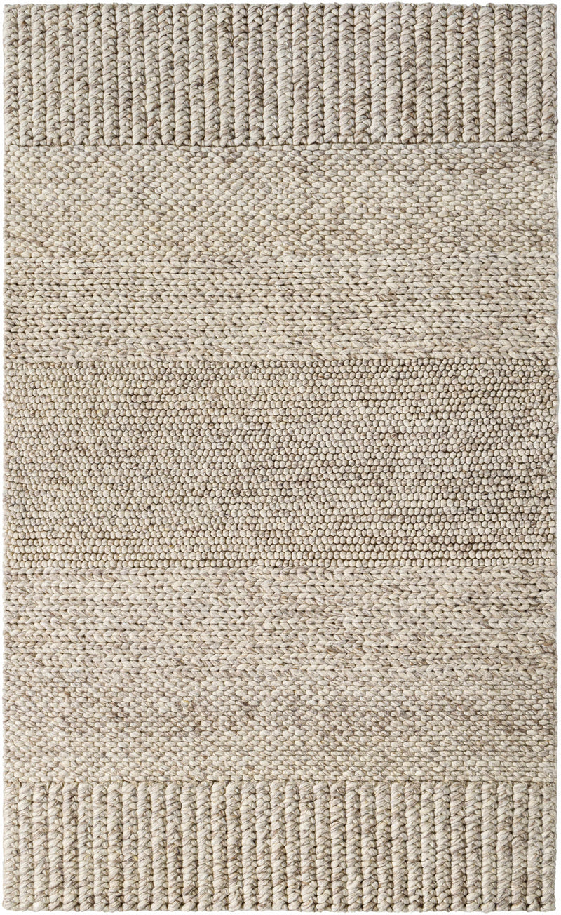 Sample Nimai Beige Wool Area Rug-0