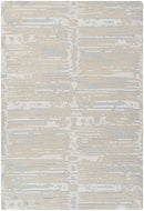Sample Kadin Cream Abstract Area Rug-0