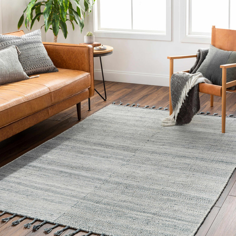 Sample Anaya Cream & Blue Area Rug-0