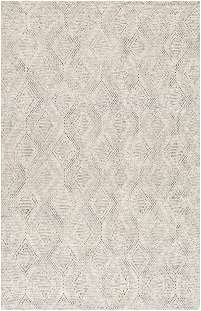 Sample Kasib Beige Hand Woven Area Rug-0