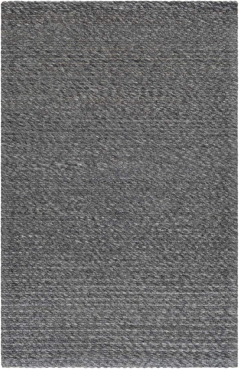 Sample Kassa Dark Gray Hand Woven Area Rug-0