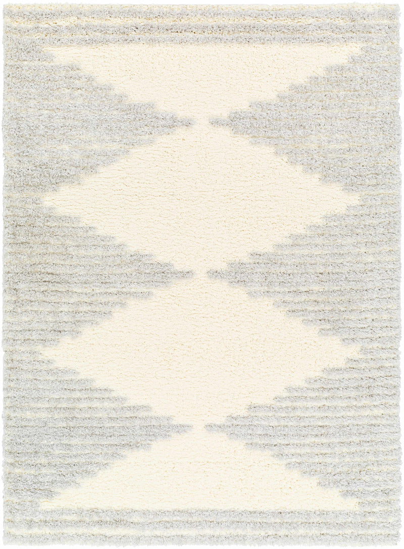 Sample Bayan Gray Plush Area Rug-0