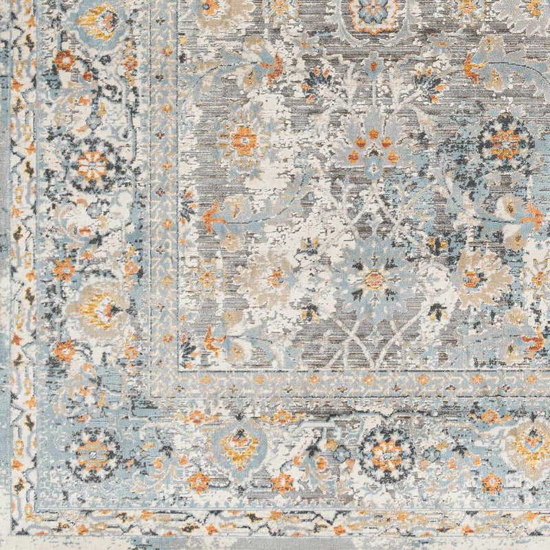 Sample Finn Silver Blue Area Rug-0