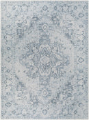 Sample Ankti Aqua Washable Area Rug-0