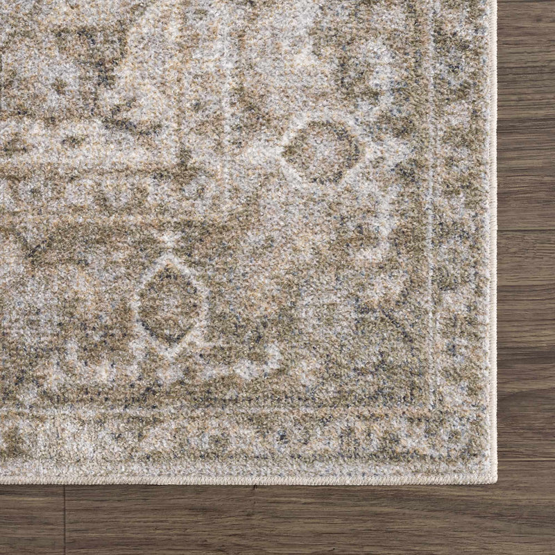 Sample Gael Cream Washable Area Rug-0