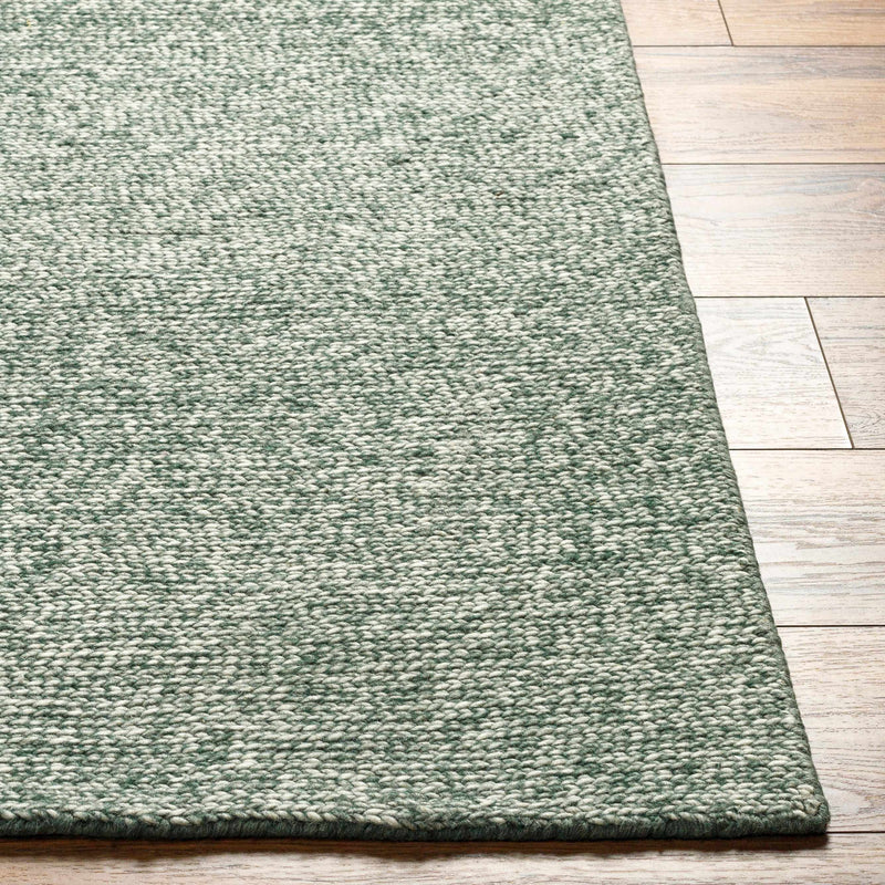 Sample Alyra Green Solid Area Rug-0