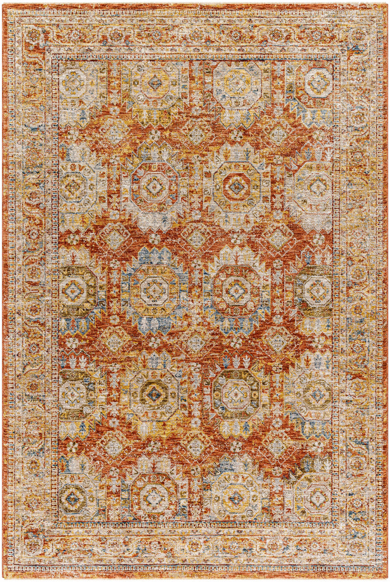 Sample Crescentia Rust Area Rug-0