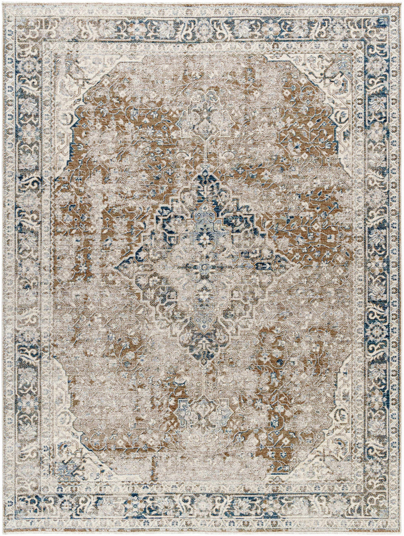 Sample Jemma Brown Medallion Area Rug-0