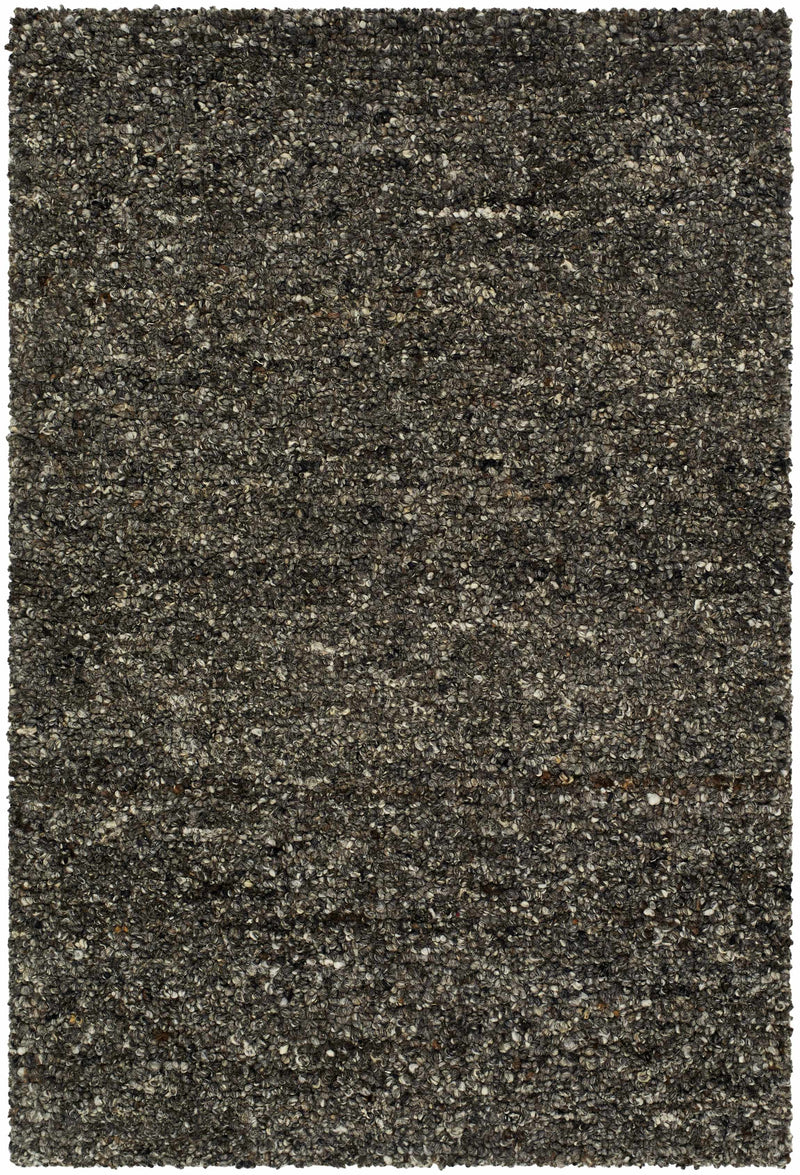 Sample Sevan Black Wool Area Rug-0