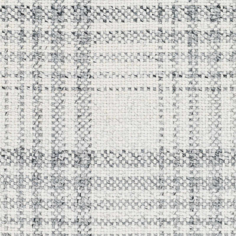 Sample Inara Gray Plaid Area Rug-0